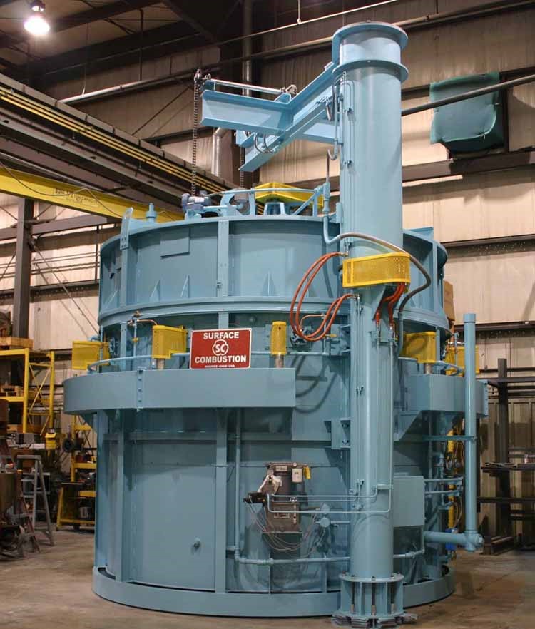 Pit Furnaces for atmosphere and direct-fired applications, standard pit furnaces can hold up to 30,000 lbs., reliable furnaces