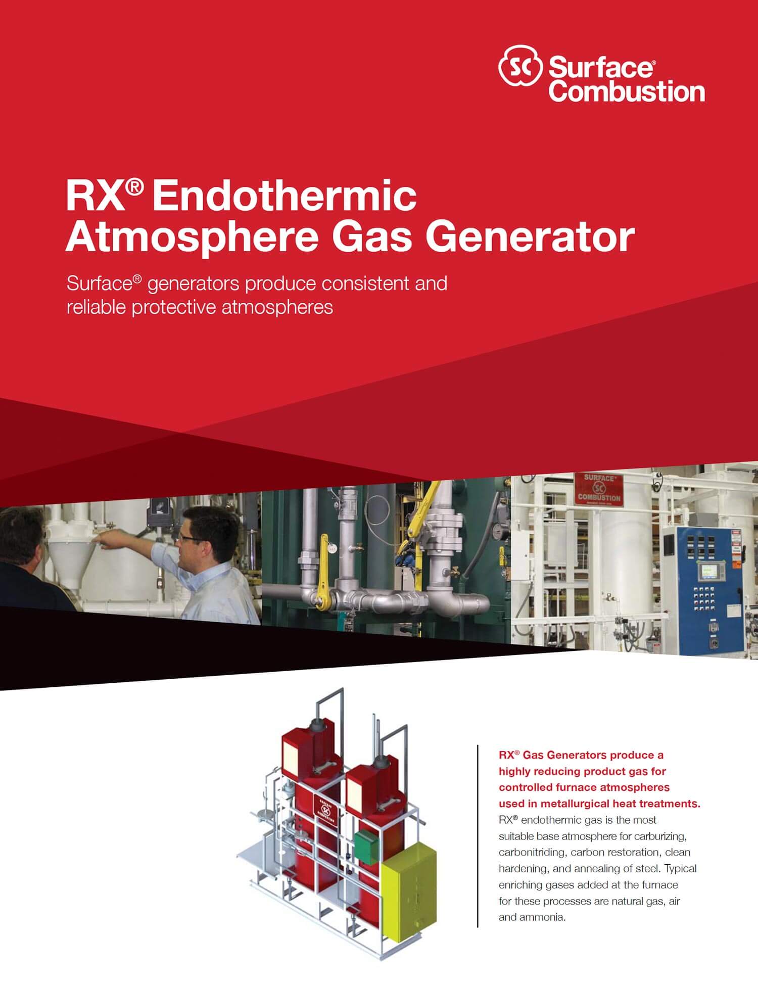 RX® Endothermic Atmosphere Gas Generator brochure