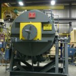 Rotary Retort Furnace revolving retort for pins, chain links or fasteners that need to be hardened, quenched and/or tempered Rotary Retort Furnace revolving retort for pins, chain links or fasteners that need to be hardened, quenched and/or tempered