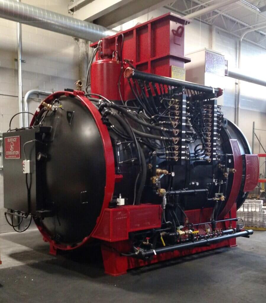 Multi-Chamber Vacuum Furnace: true vacuum tight sealing inner door, uniform 360° heating, gas & oil quenching, efficient Multi-Chamber Vacuum Furnace: true vacuum tight sealing inner door, uniform 360° heating, gas & oil quenching, efficient